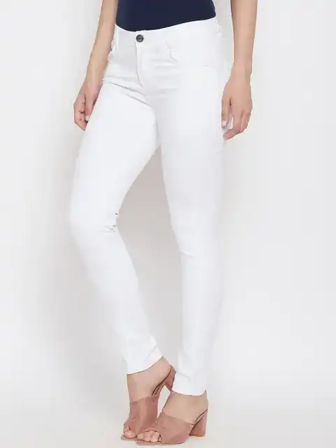 White Skinny Jeans — view 3