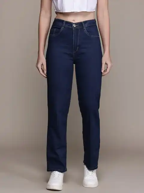 Black Straight Jeans — view 2