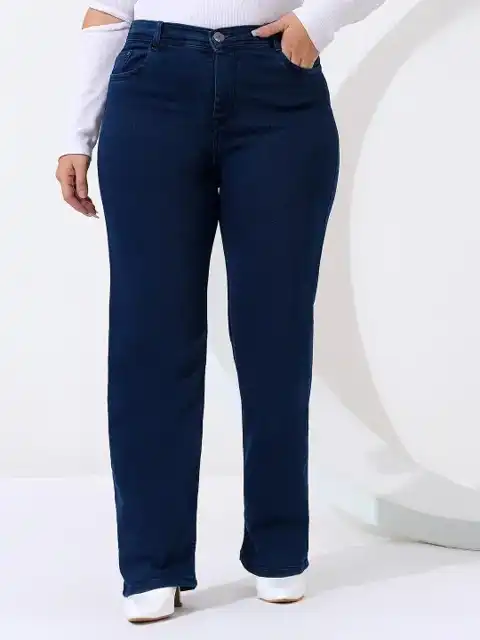 Black Straight Jeans — view 3