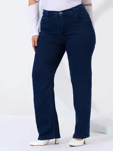 Black Straight Jeans — view 4