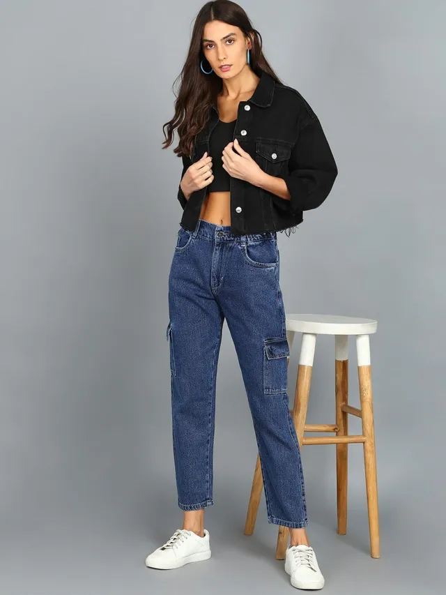 Green Regular Jeans — view 4